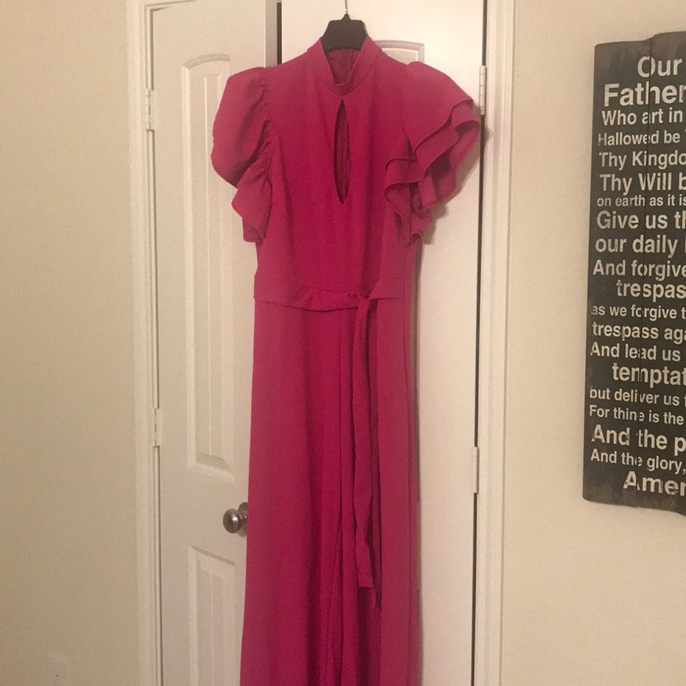 NWT, Hot pink, High neck jumper SZ 2X